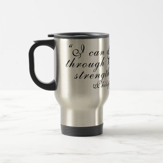 MUG DE VOYAGE PHILIPPIENS 4:13 (Gauche)