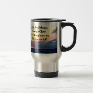 MUG DE VOYAGE PHILIPPIENS 4:13 CONCEPTION DU LEVER