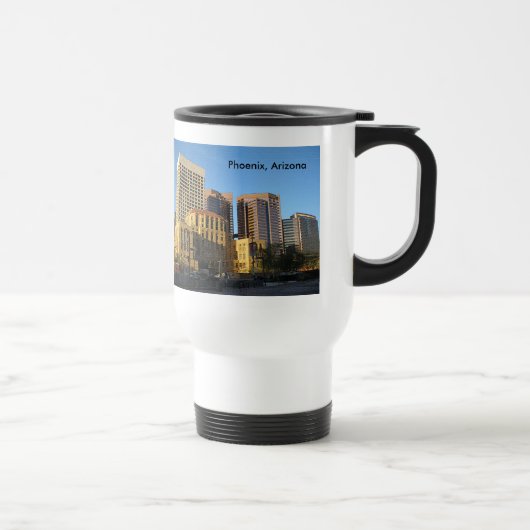 Mug De Voyage Phoenix, Arizona Centre-ville (Droite)
