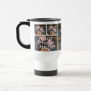 Mug De Voyage Photo Collage de conservation de photos