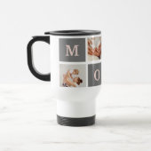 Mug De Voyage Photo de collection moderne Best Mom Pink & Grey C (Gauche)