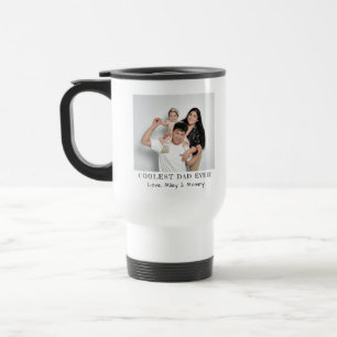 Mug De Voyage Photo du papa le plus cool Cadeau de fête des père