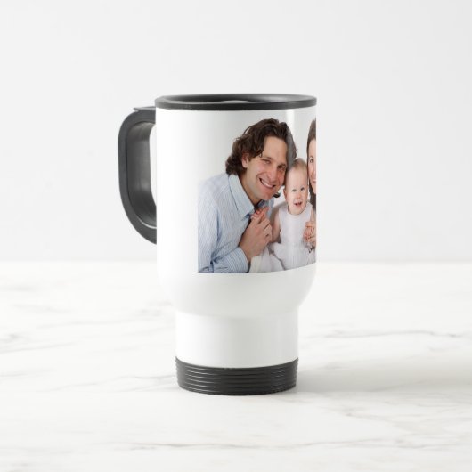 Mug De Voyage Photo faite sur commande (Devant gauche)