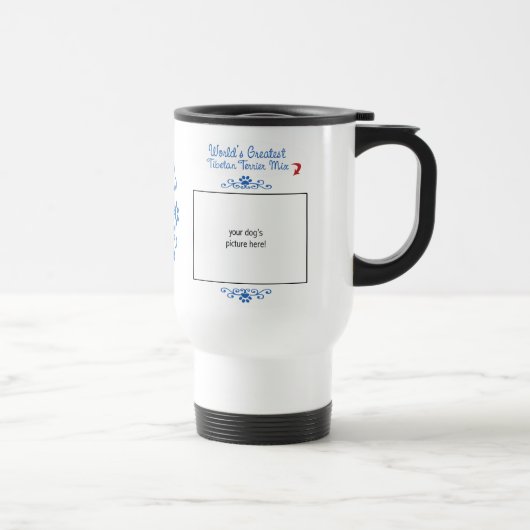Mug De Voyage Photo faite sur commande ! Le plus grand mélange (Droite)