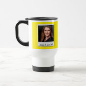 Mug De Voyage Photo instantanée - photoframe - sur le jaune (Gauche)