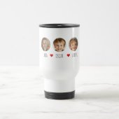Mug De Voyage Photo pour enfants personnalisée avec des noms et (Centre)