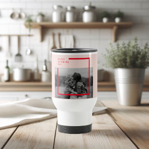 Mug De Voyage Photo rose et rouge Cadeau de la fête des mères