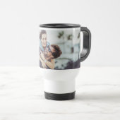 Mug De Voyage Photo simple moderne Favori Couple (Devant droit)