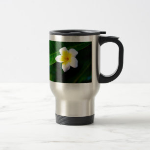 Mug De Voyage Photographie de fleurs de plumeria