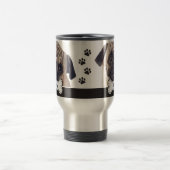 Mug De Voyage Photos d'animaux de compagnie sur Cute Dog Bone Aj (Centre)