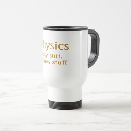 Mug De Voyage physique (Devant droit)