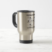 Mug De Voyage Physique de Quantum d'étude après tout vous pouvez (Devant gauche)