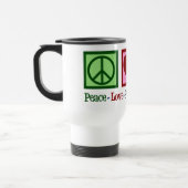 Mug De Voyage Physothérapeute Peace Love Physiothérapie PT (Gauche)
