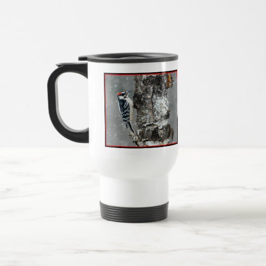 Mug De Voyage Pic Downy en neige - Photo originale (Gauche)