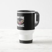 Mug De Voyage Pickleball Paddle Design (Devant droit)