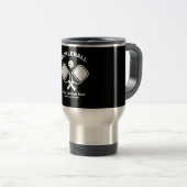 Mug De Voyage Pickleball personnalisé (Devant droit)