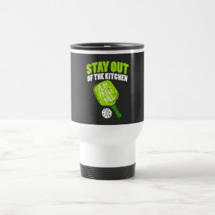 Mug De Voyage Pickleball - Restez Hors De La Cuisine