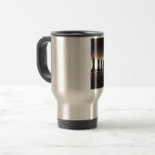 Mug De Voyage Pièces d'échecs (Devant gauche)