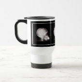 Mug De Voyage Pied dans la bouche (Ajouter votre texte) (Gauche)