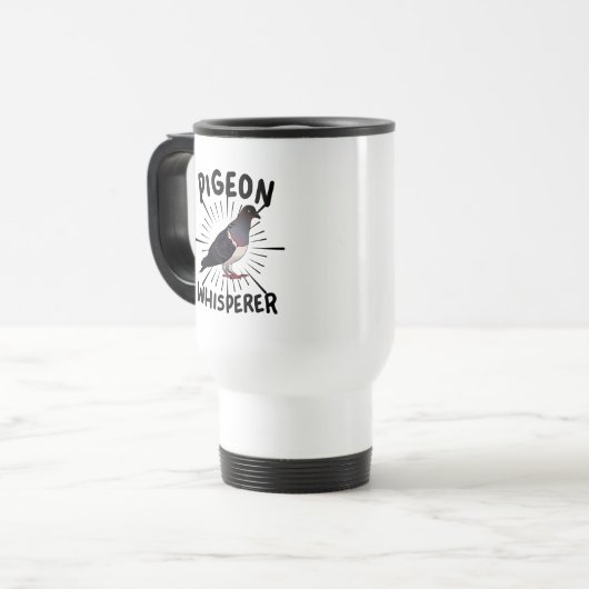 Mug De Voyage Pigeon (Devant gauche)