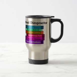 Mug De Voyage Pile retirée de cadeaux de chiroprakteur de la