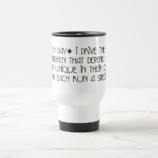 Mug De Voyage Pilote de bus jour par jour