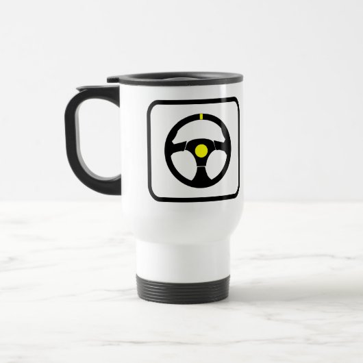 Mug De Voyage Pilote de course Pro (Gauche)