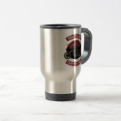 Mug De Voyage Pilote de moto Zombie Fighter (Devant droit)