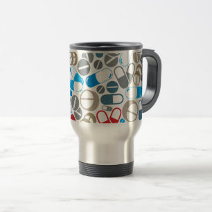 Mug De Voyage pilules pharmacie Animées