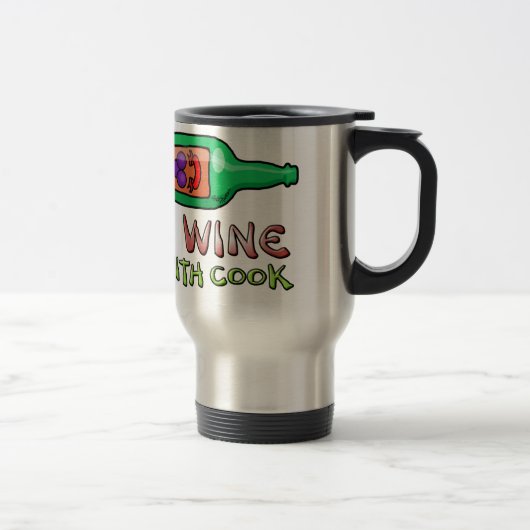 Mug De Voyage Pincement de vin (Droit)