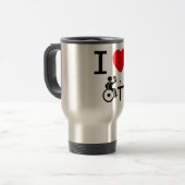 Mug De Voyage Ping-pong de fauteuil roulant (Devant gauche)