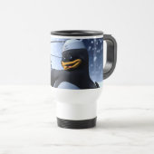 Mug De Voyage Pingouin dansant (Devant droit)