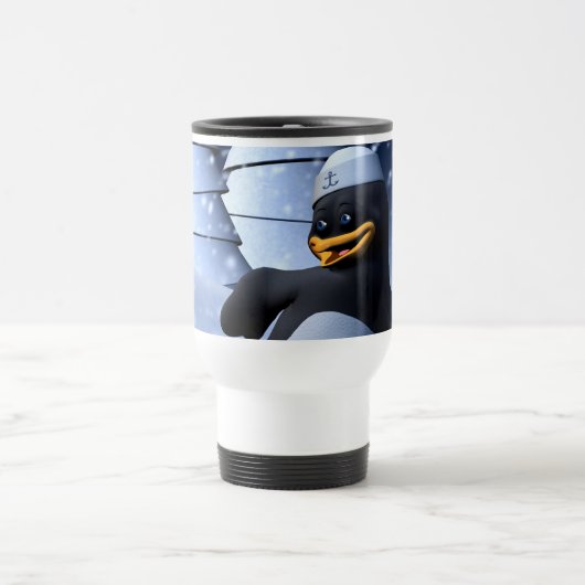 Mug De Voyage Pingouin dansant (Centre)