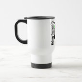 Mug De Voyage Pingouin de conscience de maladie rénale (Gauche)