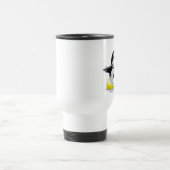 Mug De Voyage Pingouin de rocker punk (Centre)