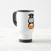 Mug De Voyage Pingouin d'obtention du diplôme (Devant gauche)