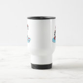 Mug De Voyage Pingouin mignon de hockey sur glace (Centre)