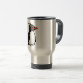 Mug De Voyage Pingouin mignon de Rockhopper (Devant droit)