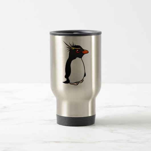Mug De Voyage Pingouin mignon de Rockhopper (Centre)