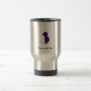 Mug De Voyage Pingouin pourpre