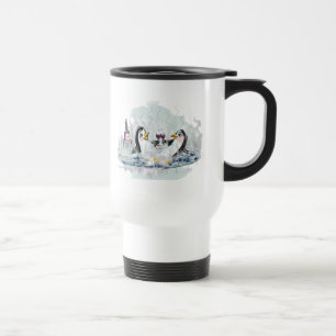 Mug De Voyage Pingouins de baquet chaud