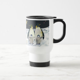 Mug De Voyage Pingouins d'empereur pendant l'hiver antarctique