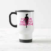Mug De Voyage Pink Focus Croire Respirer (Gauche)