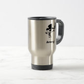 Mug De Voyage Pirate (Devant droit)