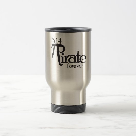 Mug De Voyage Pirate math pour Pi Day (Centre)