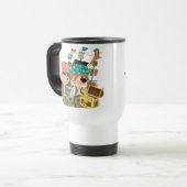 Mug De Voyage Pirates avec le trésor (Devant gauche)