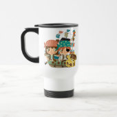 Mug De Voyage Pirates avec le trésor (Gauche)