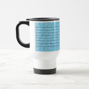 Mug De Voyage Piscine d'équipe de natation de nageurs