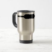 Mug De Voyage pistolet de tatouage (Devant gauche)