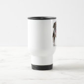 Mug De Voyage pitbull avec le rouge à lèvres (Centre)